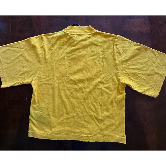 RETAIL $305 Palm Angels Boys Broken Bear Tee *NWT*SZ LARGE*Ochre Yellow - Picture 7 of 7